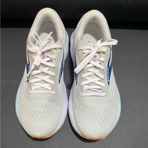 Brooks Ghost 16 White Estate Blue Women’s 7